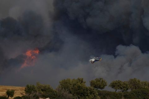Athen Waldbrand