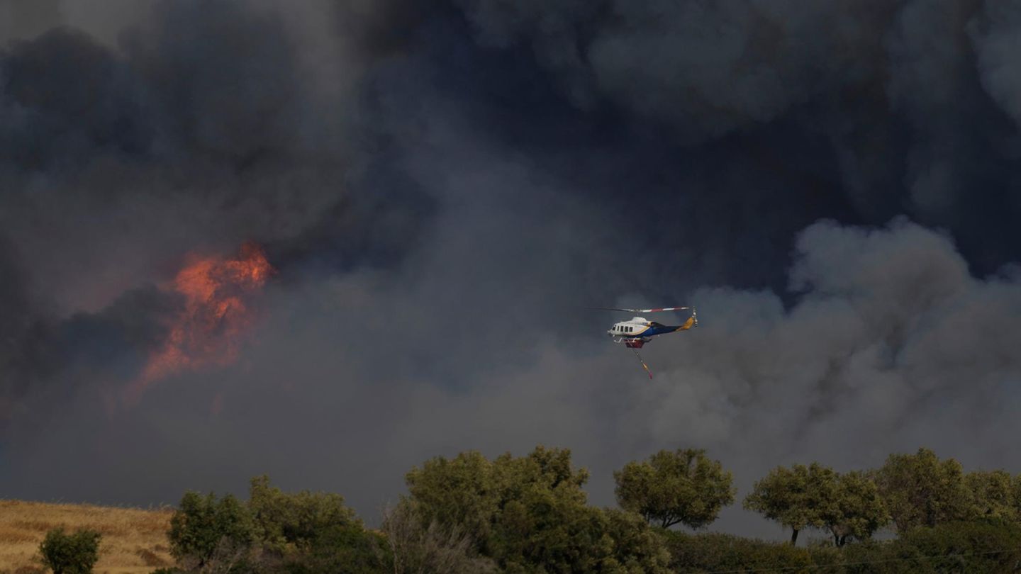 Athen Waldbrand