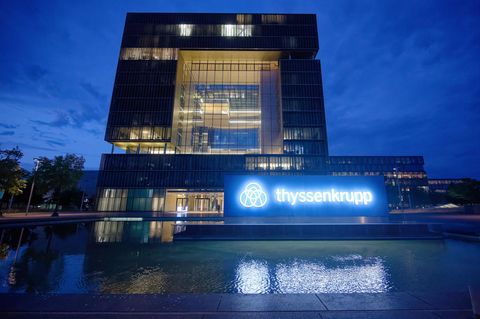 Die Konzernzentrale von Thyssenkrupp in Essen