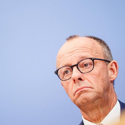 Friedrich Merz at the Federal Press Conference