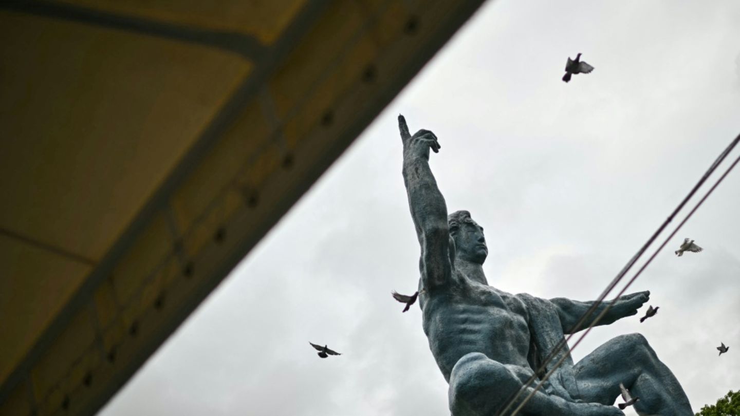 Friedensstatue in Nagasaki