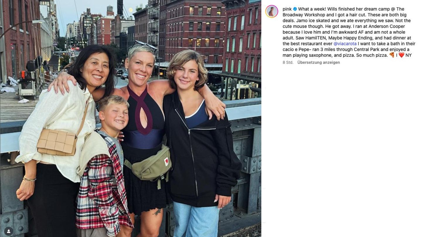 VIP News: Pink shows their children and they grew up quite a bit