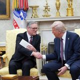 Donald Trump und Keir Starmer