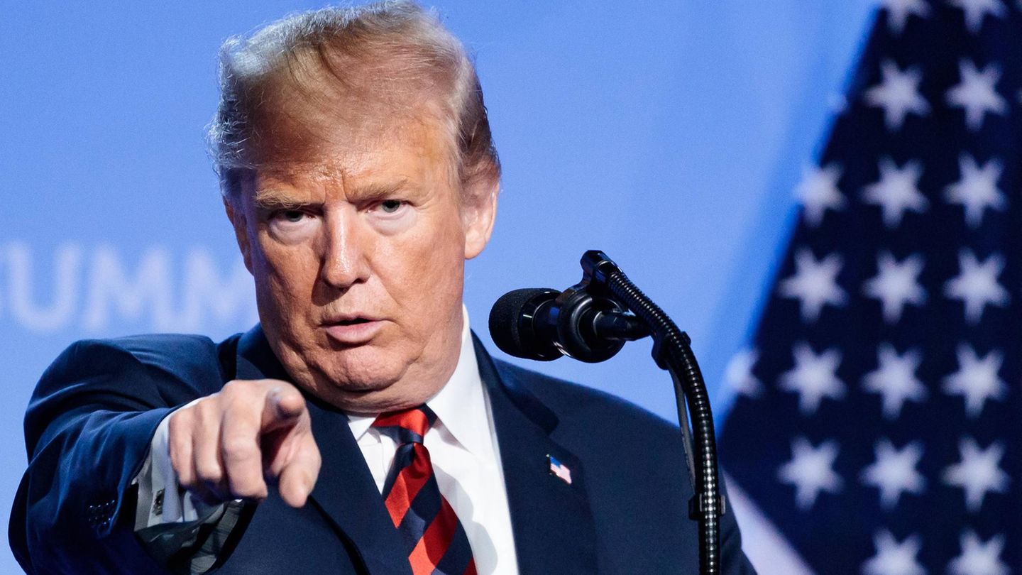 Donald Trump Nato-Gipfel