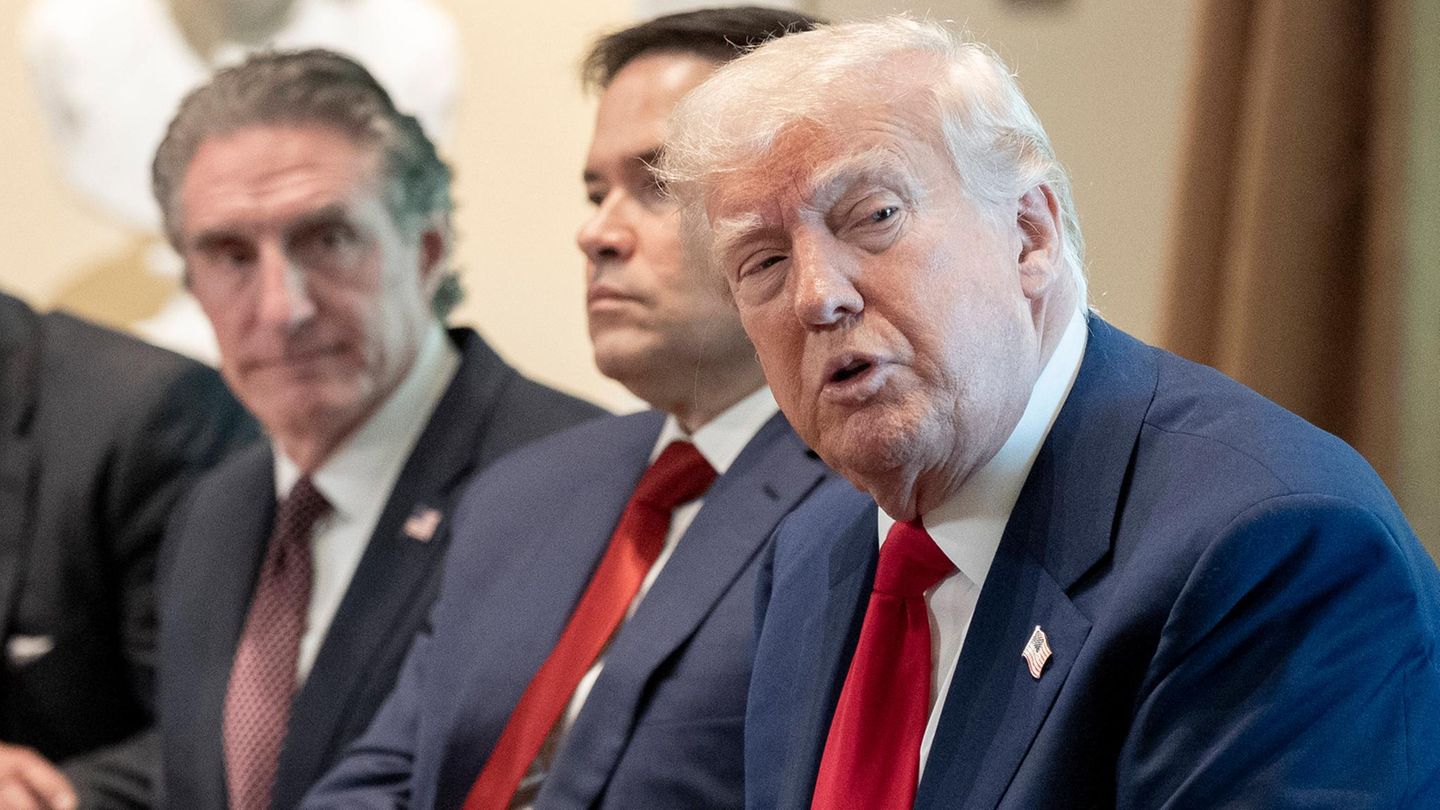Trump im April 2025