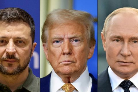 Selenskyj, Trump und Putin