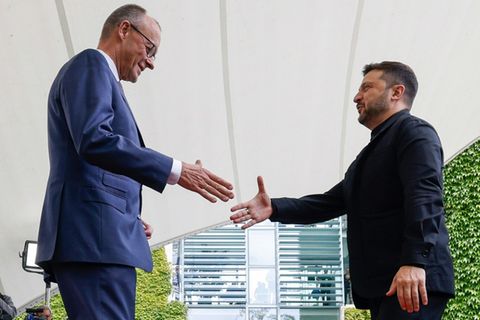 Merz und Selenskyj Ende Mai in Berlin