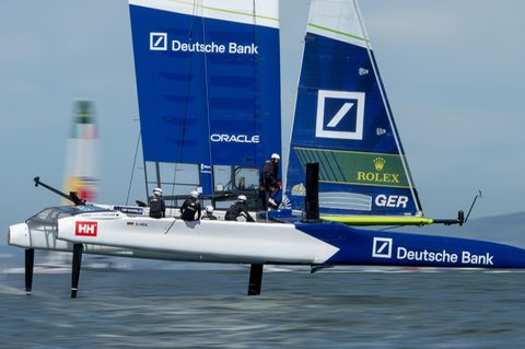 Das deutsche SailGP-Team wird in Sassnitz zum ersten Mal vor heimischem Publikum über die Wellen fetzen