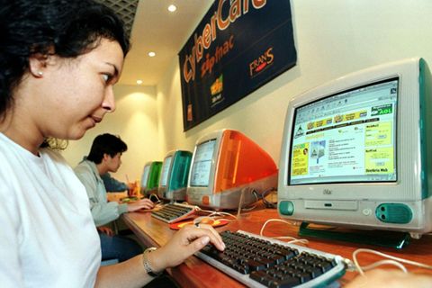 Einwahl ins Internet im Jahr 1999