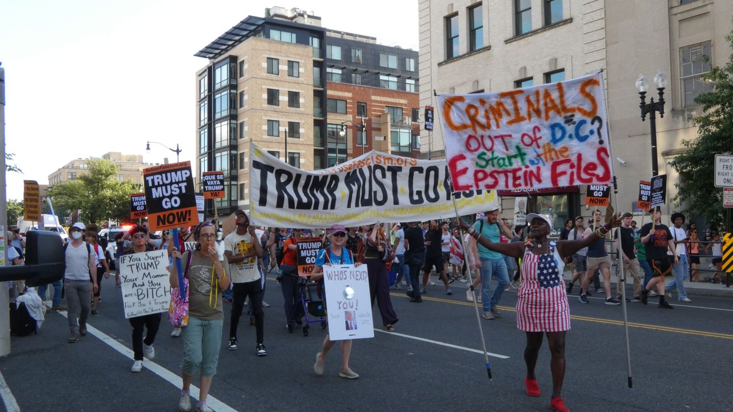Police under federal control: controversial Trump decree: Call to protests in Washington