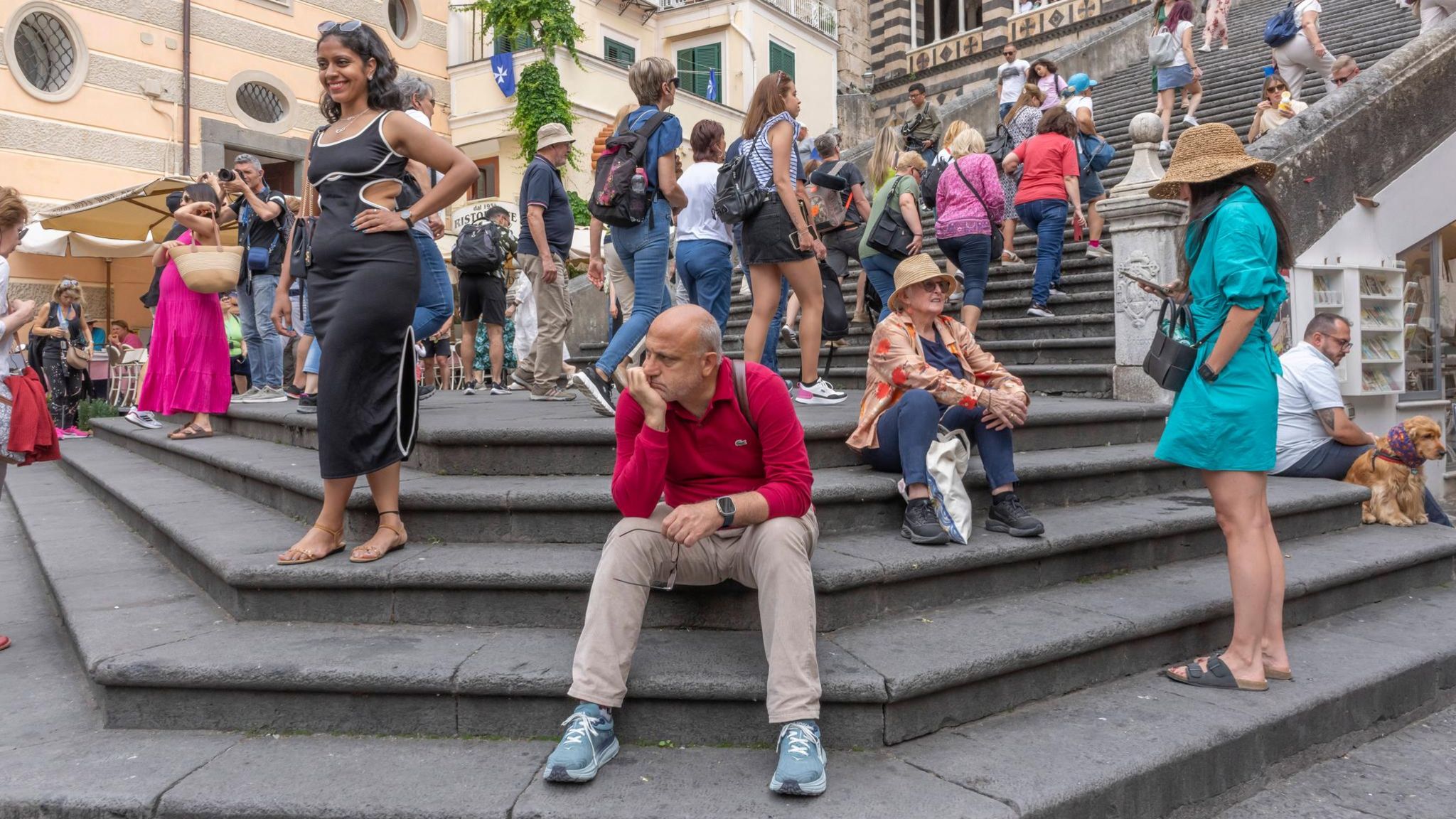 Italien: Touristenmassen in Amalfi