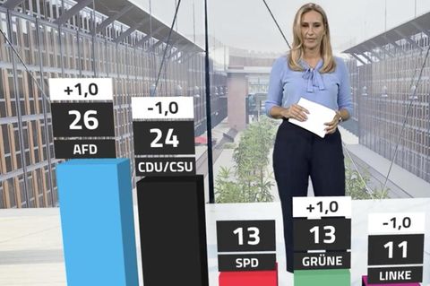 Merz und Union verlieren – AfD zieht mit neuem Bestwert vorbei