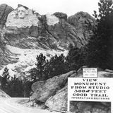 Arbeiten am Denkmal in Mount Rushmore