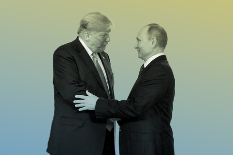 Handschlag in Helsinki: Im Juli 2018 kamen Donald Trump und Wladimir Putin in Finnland zu einem bilateralen Treffen zusammen