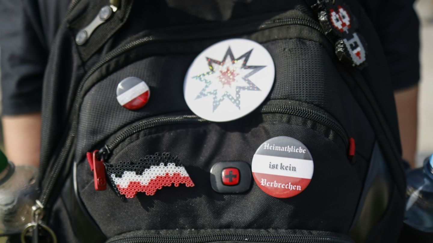 Reichsbürger bei Demonstration in München