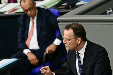 Spahn und Kanzler Merz