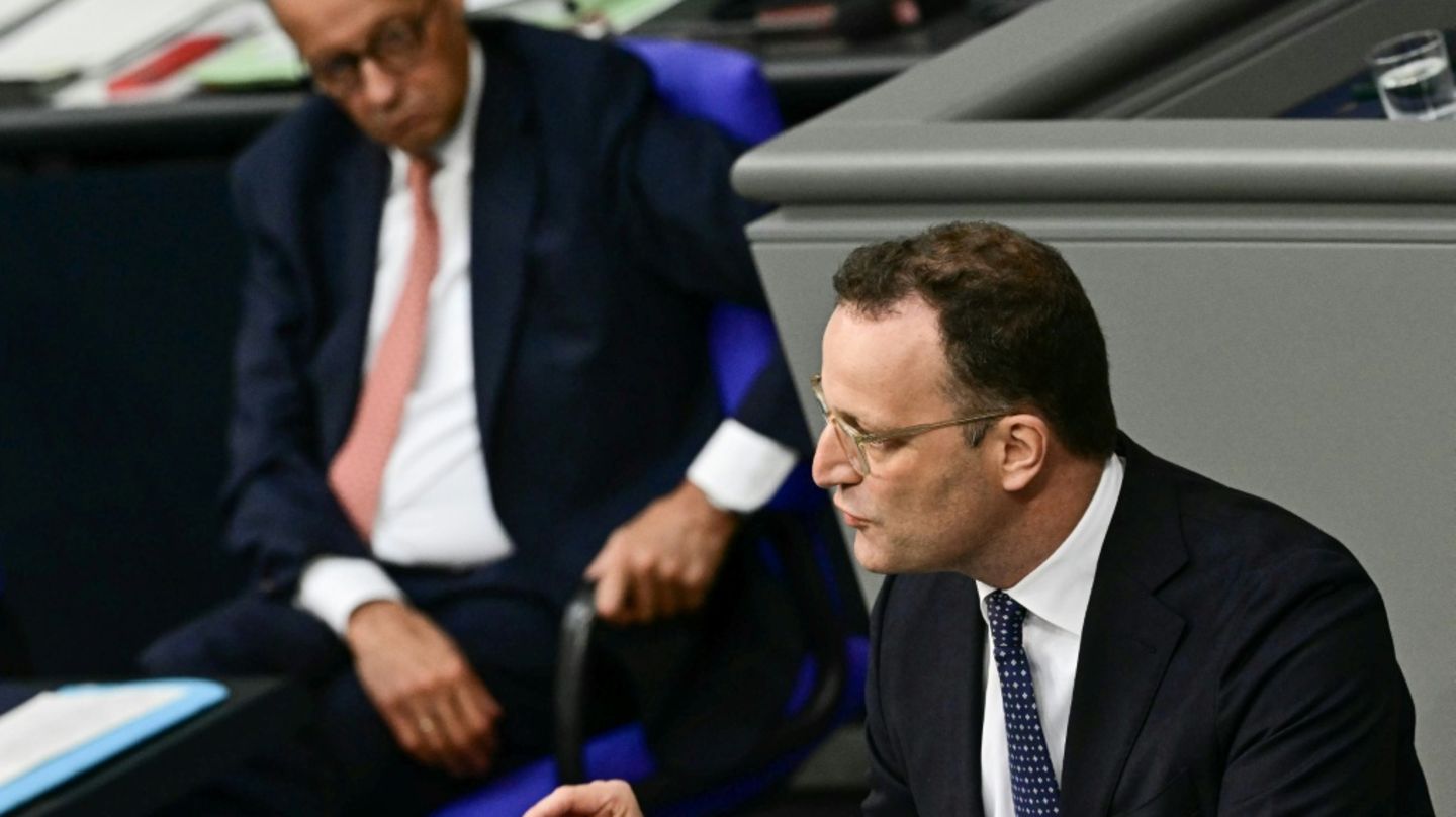 Spahn und Kanzler Merz