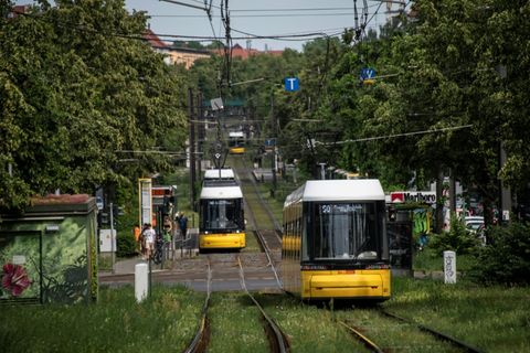 Trams in Berlin