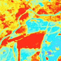 Satellitenbilder deutscher Städte