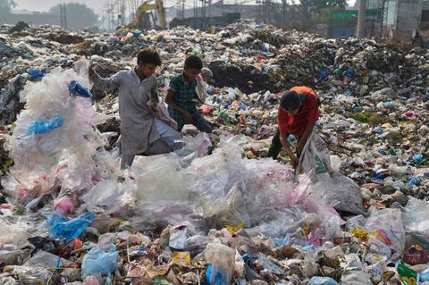 Der Plastikmüll ist überall