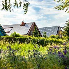 Solaranlagen auf Wohnhäusern