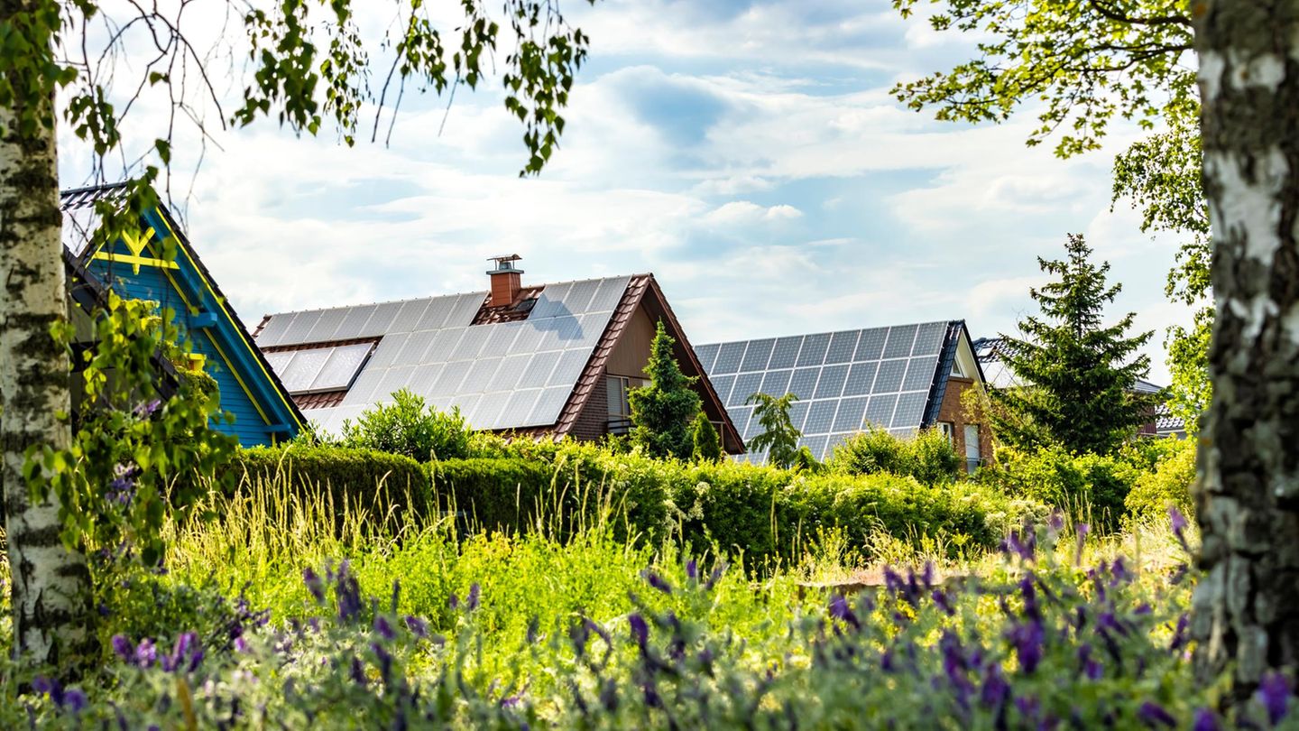 Solaranlagen auf Wohnhäusern