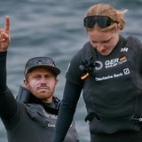 Driver Erik Kosegarten-Heil gibt den "Wilden Stier" – Optimismus ist auch angesagt, das deutsche Team hängt in der Rangliste ordentlich hinterher. Ob der SailGP beim deutschen Publikum ankommt, dürfte auch maßgeblich vom Abschneiden des deutschen Teams abhängen