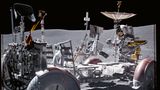 Auch das "Lunar Roving Vehicle" kam bei den Apollo-Missionen zum Einsatz Auch das "Lunar Roving Vehicle" kam bei den Apollo-Missionen zum Einsatz