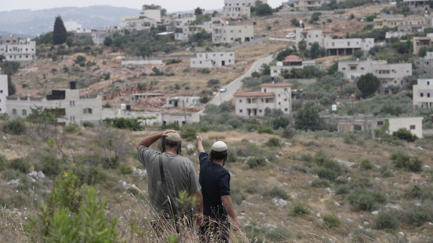 Location at an overview: Federal government criticizes settlement plans in the West Bank