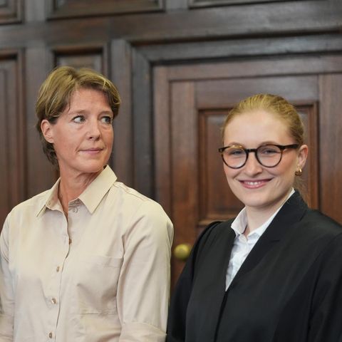 New defender: Christina Block and Paula Wlodarek