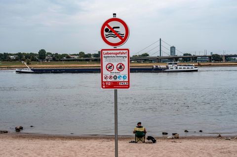 Rhein Badverbot Düsseldorf