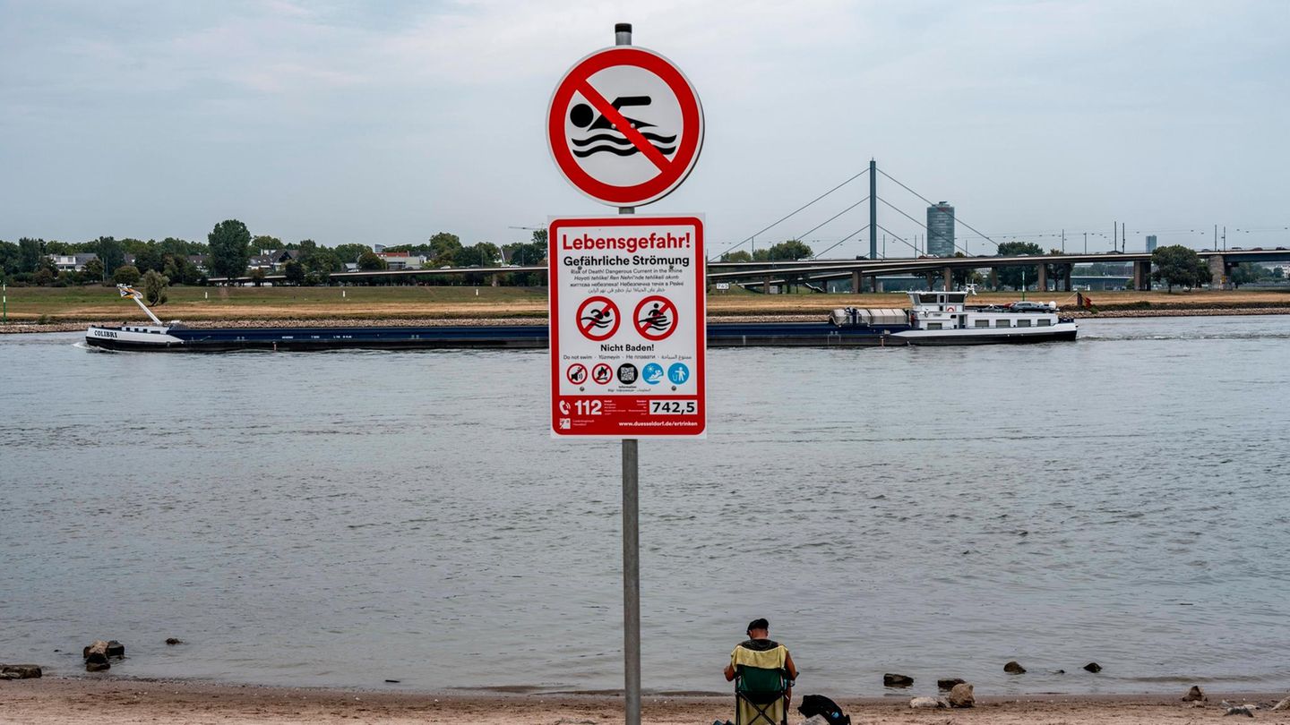 Rhein Badverbot Düsseldorf