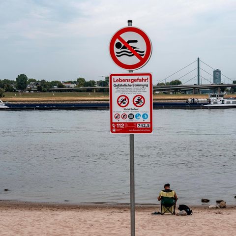 Rhein Badverbot Düsseldorf