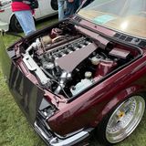 Motor eines BMW-10 von innen