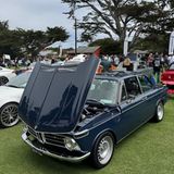 Automodell BMW M 2002 in dunkelblau