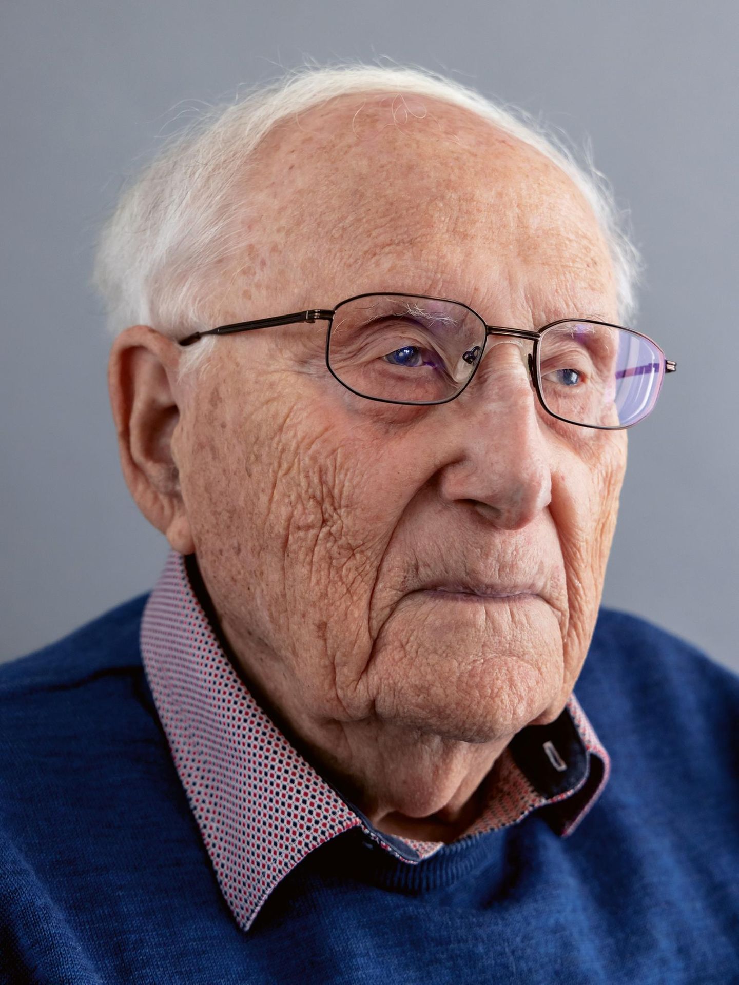 Albrecht Weinberg, 100 Jahre alt Lange leben: Der 100 Jahre alte Albrecht Weinberg aus Leer, Deutschland
