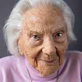 Lange leben: Die 100 Jahre alte Friederike Zimmermann aus Harthausen, Deutschland
