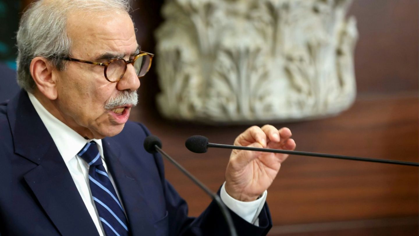 Der libanesische Regierungschef Nawaf Salam
