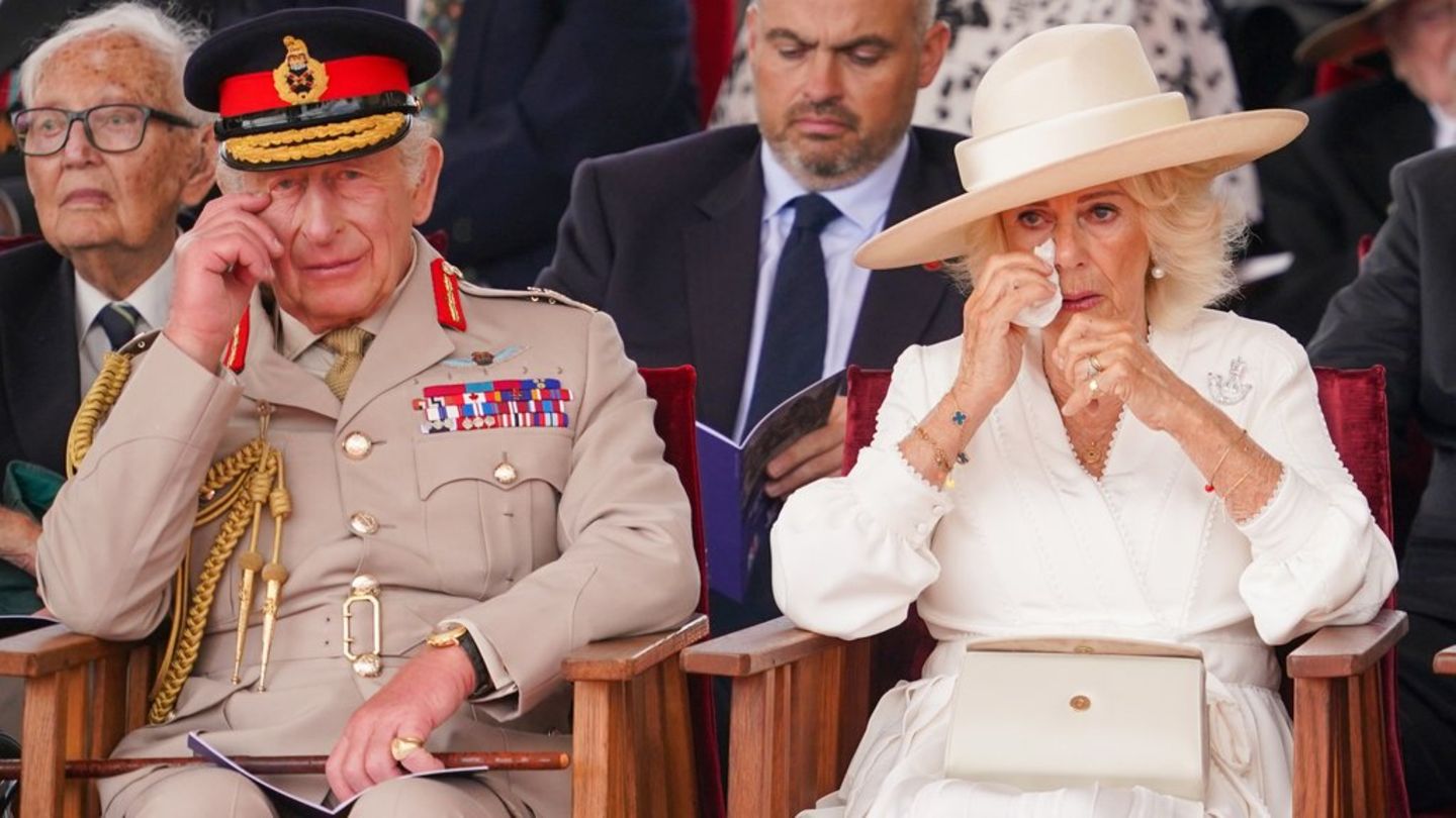 King Charles III. and Queen Camilla: 105-year-old stirs Königpaar to tears