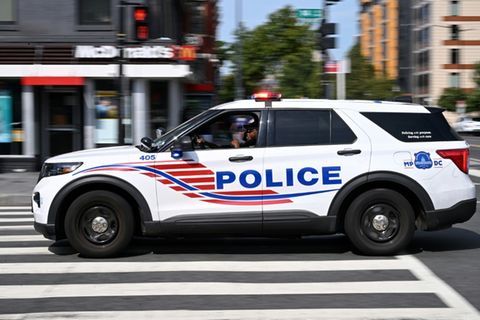 Polizeiauto in Washington