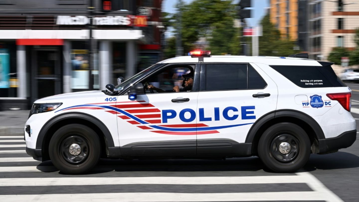 Polizeiauto in Washington