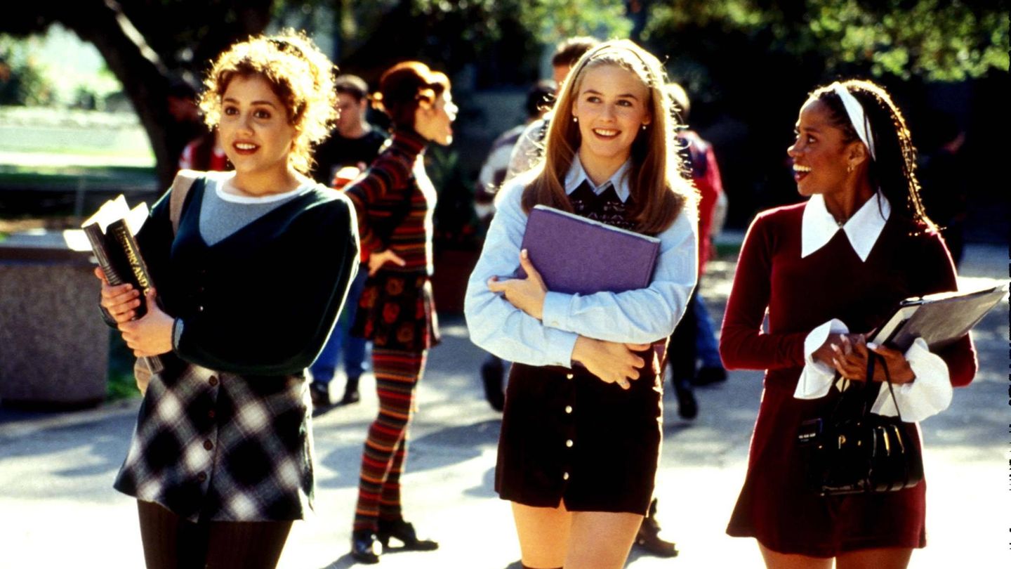Brittany Murphy, Alicia Silverstone und Stacey Dash 1995 im Film "Clueless"