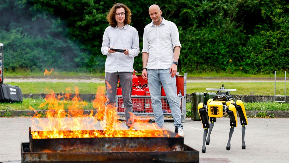 Forscher tüfteln an KI-Roboter gegen Waldbrände