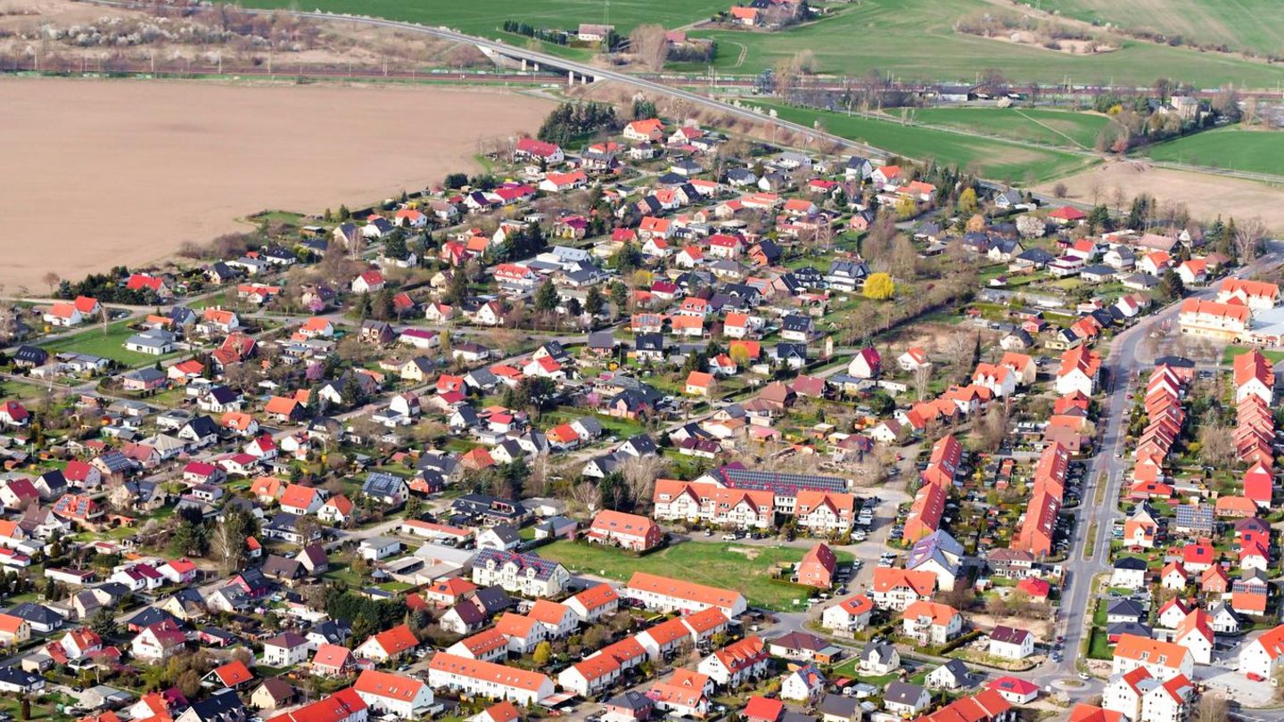 Luftbild von Wustermark