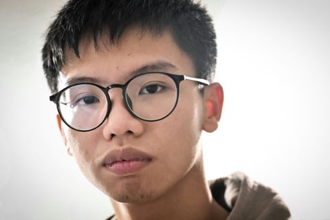 Der Demokratie-Aktivist Tony Chung aus Hongkong