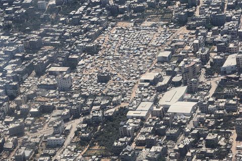 Zeltstadt in Gaza