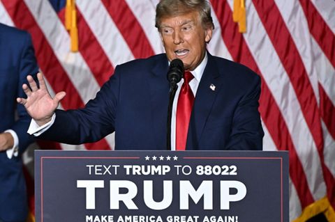 US-Präsident Donald Trump vor seiner Wahl 2024