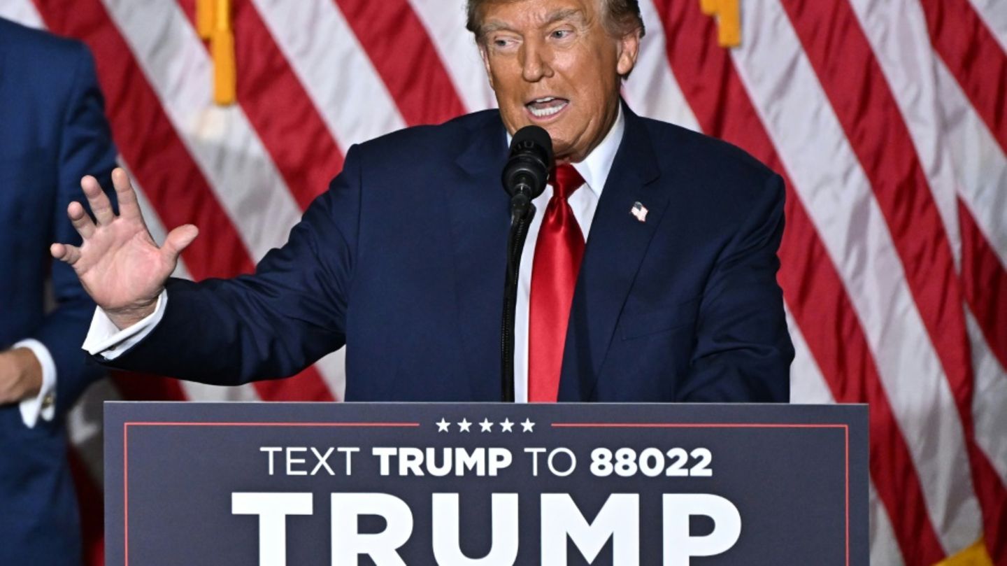 US-Präsident Donald Trump vor seiner Wahl 2024