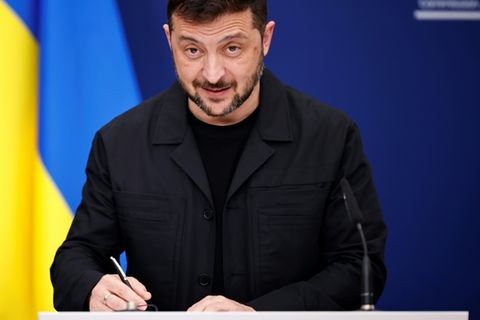 Der ukrainische Präsident Wolodymyr Selenskyj