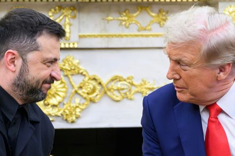 Wolodymyr Selenskyj und Donald Trump im Weißen Haus